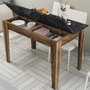Hanah Home Mesa de Cocina Kiev 509 - Nogal y Negro